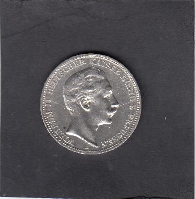 Beschrijving: 3 Mark  WILHELM II 